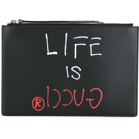 life is gucci clutch replica